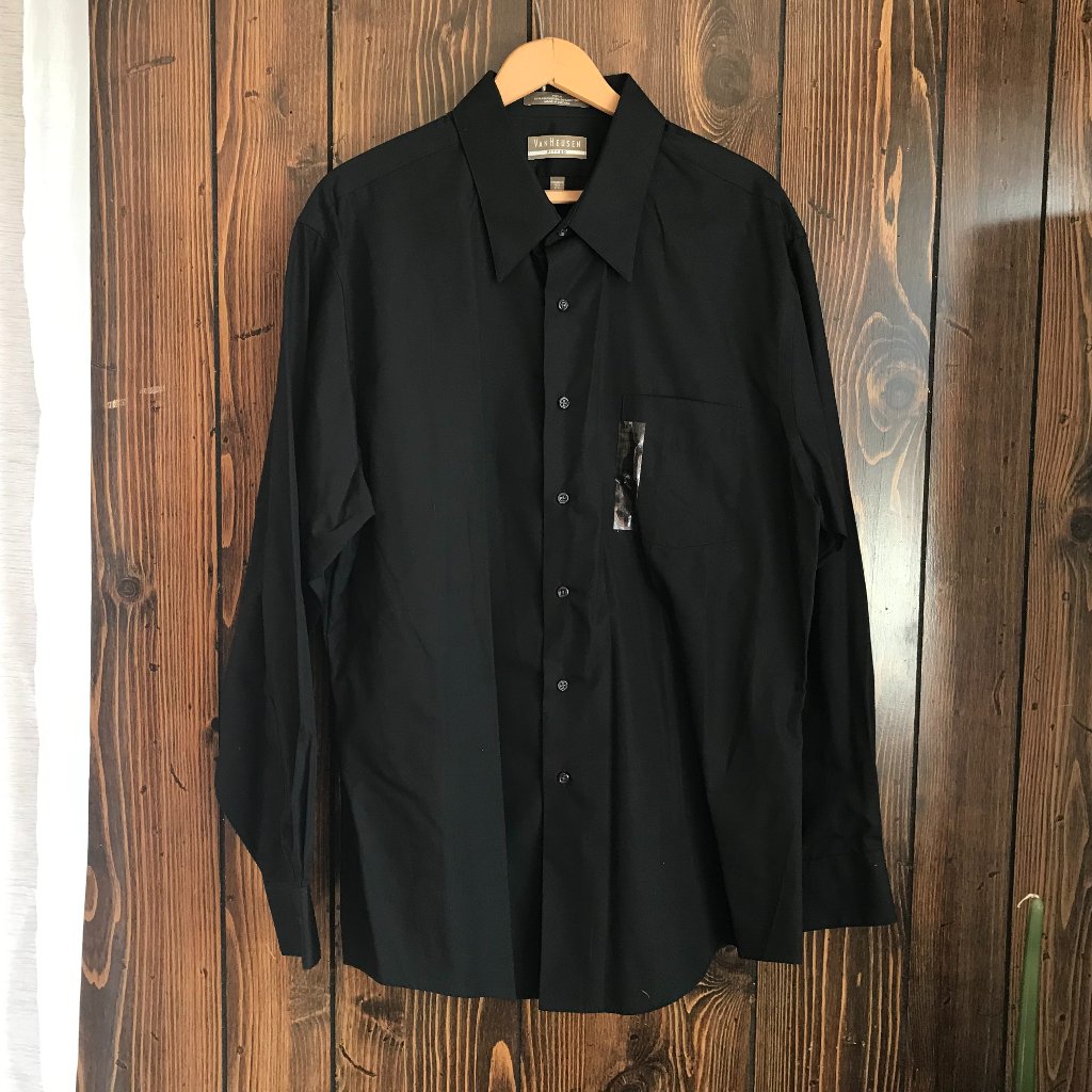 Nwt Black Button Down